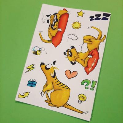 Stempellädle Design Clear Stamps - Eddie Erdmännchen